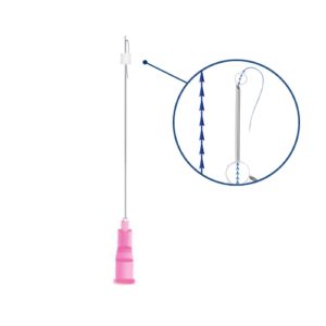 Rainbow Heart Lift Cog PDO Threads with Needles - SAMUS COSMETOLOGY