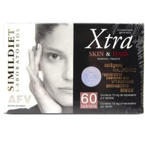 Simildiet Xtra Skin & Hair Nutraceuticals (60 capsules) - SAMUS COSMETOLOGY